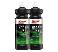 SONAX 02083000 PROFILINE NP 03-06 Politur silikonfrei Glanz & Pflege 2X 1L