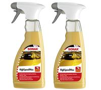 SONAX 02882000 HighSpeedWax Lackversiegelung Wachs Schneller Glanz 2X 500ml
