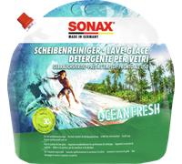 SONAX Scheibenreiniger Ocean Fresh - 3L, Erfrischender Duft