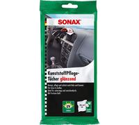 SONAX 04151000 KunststoffPflegeTücher glänzend - 10 Stück