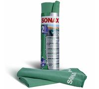 SONAX MicrofaserTücher PLUS Innen & Scheibe (2 St.) 2Stück.