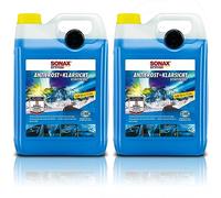 SONAX 2X 03325050 AntiFrost&KlarSicht Konzentrat Frostschutz Waschanlage 5L