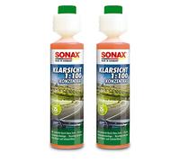 SONAX 2X 03711410 KlarSicht 1:100 Konzentrat ScheibenReiniger 250ml