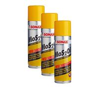 SONAX 3X 03394000 MoS2Oil m. EasySpray Schmiermittel Rostlöser Rostschutz 400ml