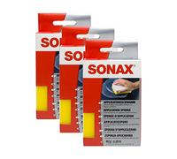 SONAX 3X 04173000 ApplikationsSchwamm Politur Wachs 1 Stück