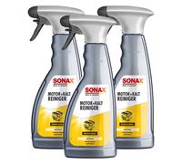 SONAX 3x 500 ml Professional Motor + KaltReiniger Motor Kalt Reinigung Fettlöser