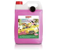 SONAX ScheibenReiniger gebrauchsfertig Sweet Flamingo (5 Liter) verstärkt die Reinigungsleistung und erhöht die Fahrsicherheit | Art-Nr. 03945000