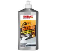 SONAX CARAVAN RegenstreifenEntferner (500 ml) schleifmittelhaltiger Intensivreiniger für Lack und GfK | Art-Nr. 07182000