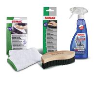 SONAX 500ml XTREME POLSTER+ALCANTARA REINIGER POLSTERREINIGER+BÜRSTE+TUCH