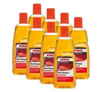 SONAX 8X 03143000 GlanzShampoo Konzentrat Glanz Autoshampoo 1L