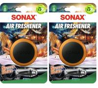 SONAX Air Freshener Sweet Home (1 Stück) Lufterfrischer mit frischem Duft und langanhaltendem Dufterlebnis für den Fahrzeuginnenraum | Art-Nr. 03690410 (Packung mit 2)