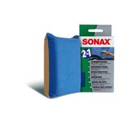 SONAX ScheibenSchwamm SB Packung - Scheibenreinigung für optimales Blickfeld, Glasklar & Streifenfre