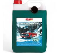 SONAX AntiFrost+KlarSicht gebrauchsfertig bis -18 °C Green Forest (5 Liter) Scheibenfrostschutz für die Scheibenwaschanlage mit Kiefernduft | Art-Nr. 01385000