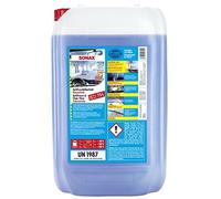 SONAX AntiFrost&KlarSicht Konzentrat (25 Liter) ergibt bis zu 75 Liter Winter-Scheibenwaschwasser, sofort mischbereit, schlierenfrei, Antikalk-Effekt | Art-Nr. 03327050