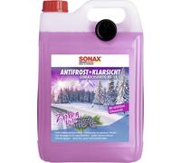 SONAX AntiFrost+KlarSicht Gebrauchsfertig bis -18 °C Zirbe (5 Liter) schneller, schlierenfreier & effektiver Scheibenreiniger für den Winter | Art-Nr. 01315050