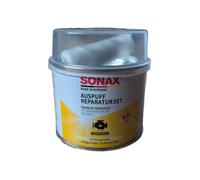 SONAX AuspuffReparaturSet (200 g) verschließt größere Risse, Löcher & undichte Stellen dauerhaft, schnell & absolut gasdicht | Art-Nr. 05531410