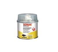 SONAX AuspuffReparaturSet (200 g) verschließt größere Risse, Löcher & undichte Stellen dauerhaft, schnell & absolut gasdicht | Art-Nr. 05531410