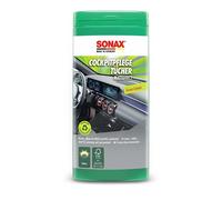 SONAX CockpitPflegeTücher Box - Green Lemon Matteffect für saubere Kunststoffoberflächen