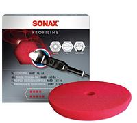 SONAX Polierschwamm Rot 165 mm DA-Cut Pad für Autopolitur