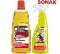 1x 750ml Sonax Insektenstar Insektenentferner Reiniger Auto Lack Kunststoff Glas