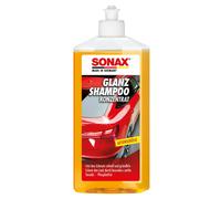 Sonax GlanzShampoo Konzentrat – löst Schmutz gründlich, schont Wachs-Schutzschicht – 500 ml