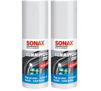 SONAX GummiPflegeStift Thekendisplay (18 g) verhindert im Winter das Festkleben von Gummidichtungen an Türen, Scheiben und Kofferraumdeckeln | Art-Nr. 04991000 (Packung mit 2)
