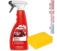 Sonax Insektenentferner 500ml Spezialreiniger inkl. Insektenschwamm gelb
