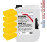 Sonax Insektenentferner 5L Spezialreiniger inkl. 5x Insektenschwamm gelb
