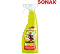 SONAX Insekten Star, Insektenentferner 750 ml entfernt angetrocknete Insektenverschmutzungen von Glas