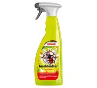 SONAX Insekten Star, Insektenentferner 750 ml entfernt angetrocknete Insektenverschmutzungen von Glas