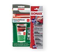 SONAX KratzerEntferner Kunststoff NanoPro 75ml + MicrofaserTuch Reinigung