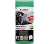 SONAX KunststoffpflegeTücher glänzend Box 25 Stück Cockpittücher Innenraum
