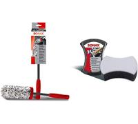 SONAX Microfaser FelgenBürste 1 Stück und MultiSchwamm 1 Stück Wasch Set