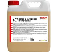 SONAX Engine Cleaner Motor-& Kaltreiniger, Tensidreiniger zur Beseitigung aller Öl- und Fettverschmutzungen, 10 Liter - Kanister