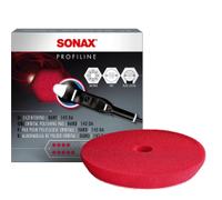 SONAX Polierschwamm Rot 143 Dual Aktion Cut für Auto Politur
