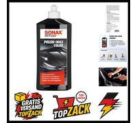 Sonax Polish Wax Color Schwarz 500 ml Autopolitur Wachs Polish für Lackschutz