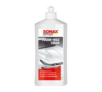 2 x SONAX Polish+Wax Color weiß 500ml Farbpolitur Lackpolitur Wachs weiss