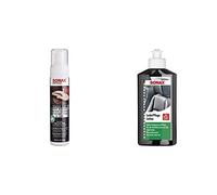 SONAX PremiumClass LederReiniger (250 ml) effektive und schnelle Reinigung für Glattleder ohne anzugreifen | Art-Nr. 02811410 & 291141 Leder-Pflege-Lotion, 250 ml