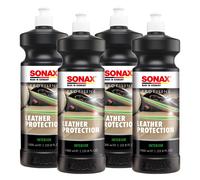 SONAX PROFILINE 4x 1 Liter 02823000 Leather Protection Lederpflege Leder Pflege