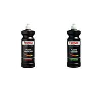 SONAX PROFILINE Plastic Protectant Exterior (1 Liter) Kunststofftiefenpflege für unlackierte Kunststoffteile & PROFILINE Plastic Cleaner Interior (1 Liter) reinigt und pflegt Kunststoffoberflächen