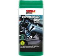 SONAX Kunststoff PflegeTücher glänzend 25 Stück