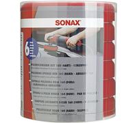 SONAX SchaumPad Hart 160 Mm (6 Stück) Harter Feinporiger Schwamm Zum Maschinellen Schleifpolieren Von Verkratzten Und Verwitterten Lacken | Art-Nr. 04939000