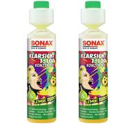 SONAX KlarSicht 1:100 Konzentrat, 250 ml Hochkonzentrierter Reinigungszusatz, 1:100