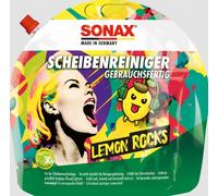 SONAX Scheibenreiniger Lemon Rocks 3L ? Gebrauchsfertig, Hochwirksam, Zitrusduft