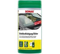 SONAX ScheibenReinigungsTücher Box je 25 Stück Scheiben Reinigung Tücher