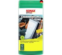 SONAX ScheibenReinigungsTücher Box (25 Stück) zur schnellen, einfachen und s
