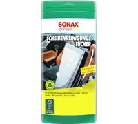 SONAX 04120000 ScheibenReinigungsTücher Box - 25 Stück