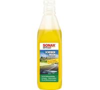 SONAX ScheibenWash Konzentrat mit Citrusduft (250 ml) Reinigungskonzentrat für