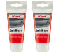 SONAX Schleif Paste Schleifpolitur 2 x 75 ml Schleifpaste