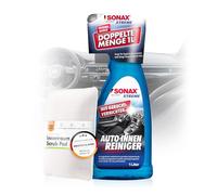 SONAX XTREME (1L) Innenraumreiniger + Scrub Pad - Auto Innenreiniger mit Geruchsvernichter für hygienische Sauberkeit im Auto & Haushalt - Cockpit Reiniger, Cockpitpflege